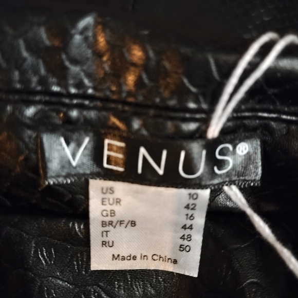 VENUS Black Blazer with Silver Accents - Picture 8 of 11